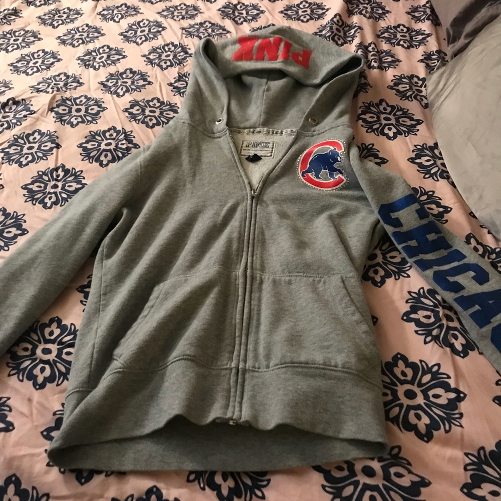 VS PINK cubs hoodie